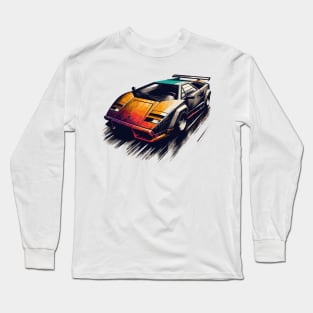 Lamborghini Countach Long Sleeve T-Shirt